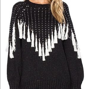 SOLDOUT wildfox fringe sweater